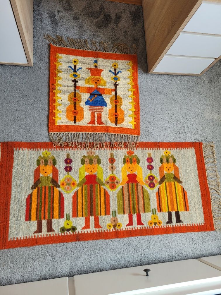 Jak nowy M.Domańska kilim,gobelin,makata-zestaw,dowolnieCepeliaWysyłk