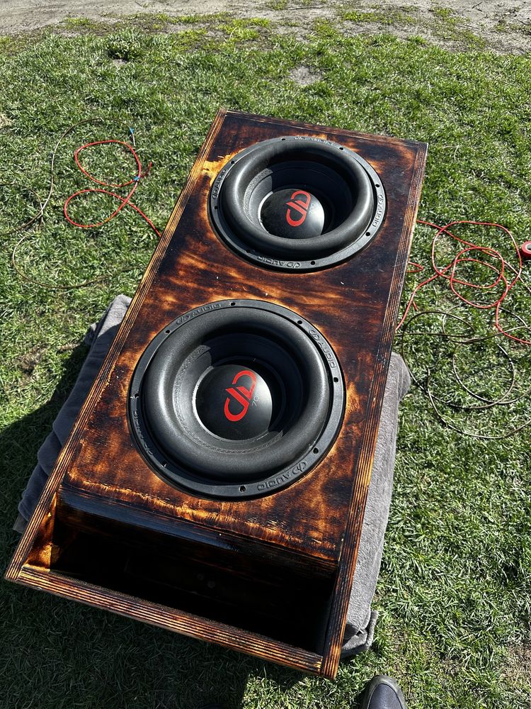 DD Audio 2 x 712 F Car Audio Skrzynia Basowa SPL