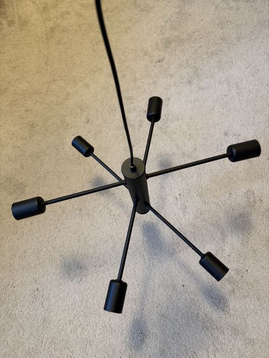 Lampa Industrialna czarna