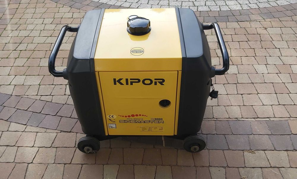 Kipor IG 3000 agregat inwerterowy wyciszony 3 kW rozrusznik