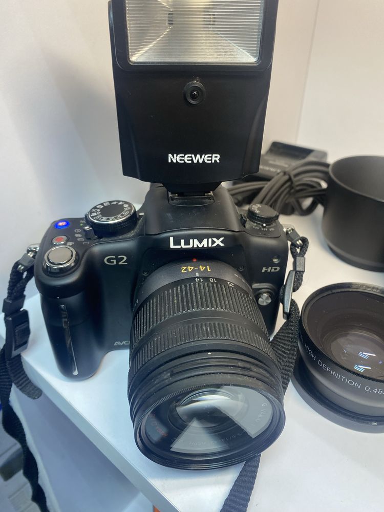Panasonic Lumix G2 + об’єктив 14–42 OIS + об’єктив 45–200 OIS