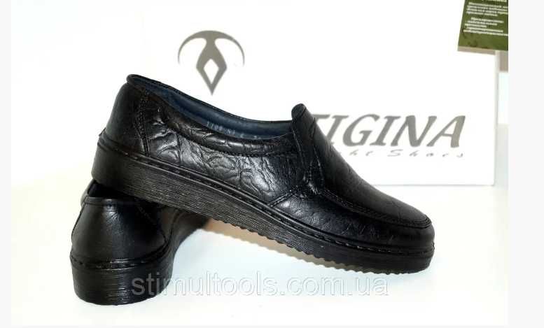 Туфли мужские Тигина (Саламандры) черные 39-47 р