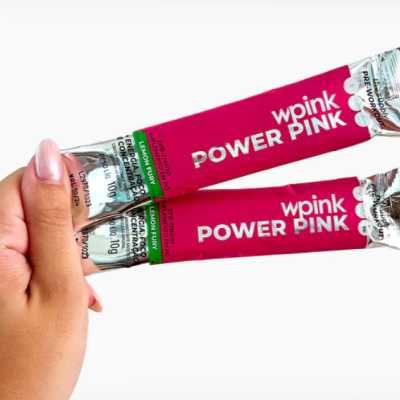 Pré-Treino - Power Pink de Limão - 300g - Wepink -  Produto Brasileiro