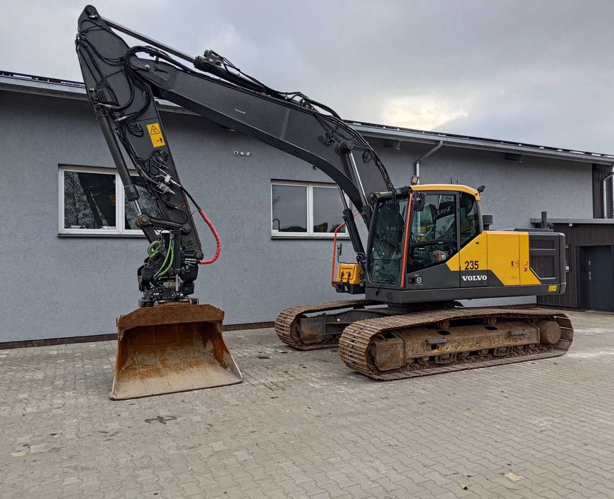 VOLVO EC220EL Rototilt Steelwrist Szczypce GPS 3D Leica Niwelacja Ter.