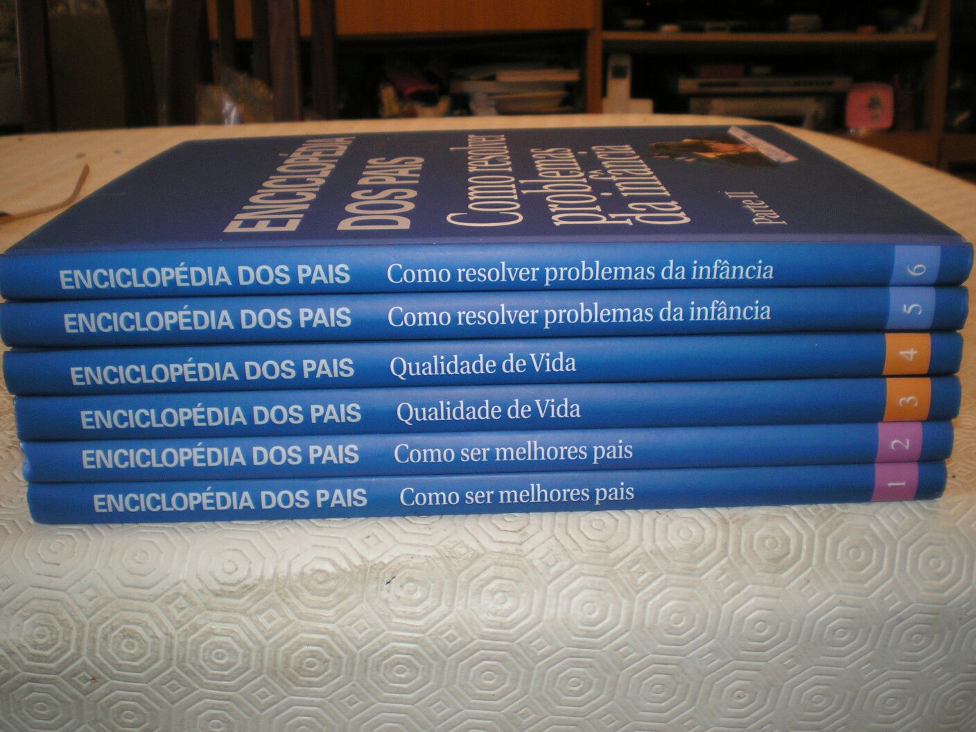 6 volumes ,Enciclopedia Dos Pais