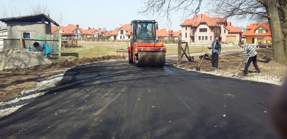 Асфальтування. Засипка доріг. Благоустрій. Асфальтирование