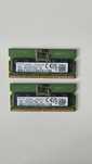 Pamięć DDR5 do laptopa SODIMM 16gb 2x8 5600 Samsung