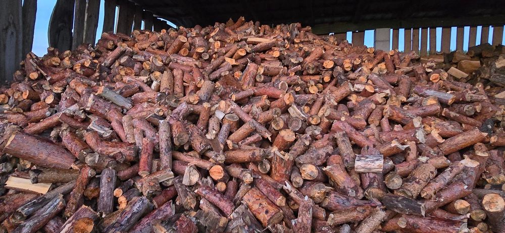 drewno opałowe sosna cięta na 20 cm, sezonowana, sucha