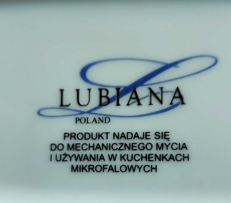 Serwis obiadowy Lubiana dla 12 osób