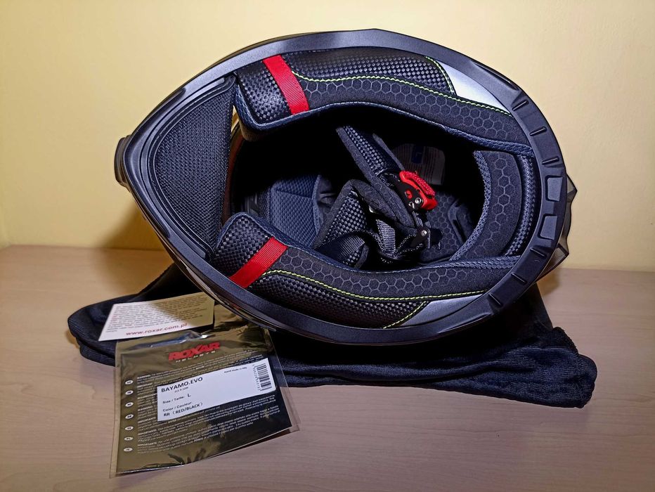 Kask motocyklowy - rozmiar L - kask integralny z blendą - 2025 - tanio