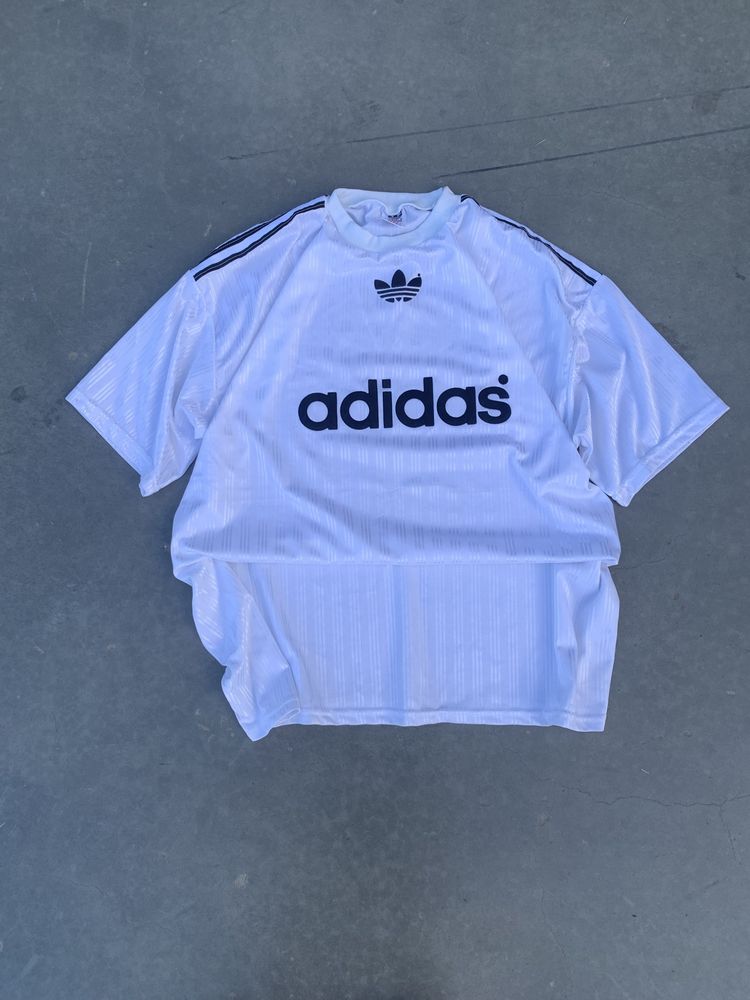 Adidas t-shirt адидас футболка с лампасами винтаж с полосками