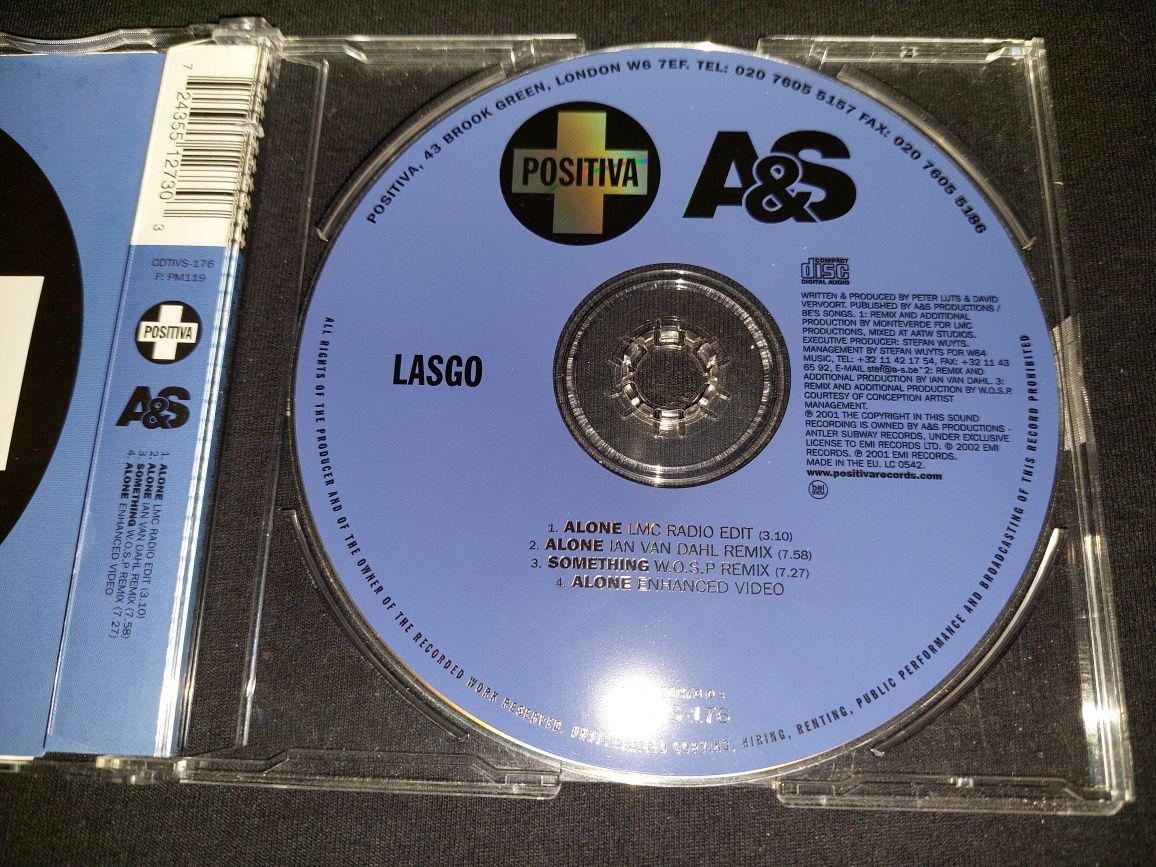Lasgo Alone CD 2002 UK
