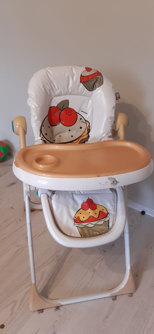Krzesełko do karmienia baby design cookie