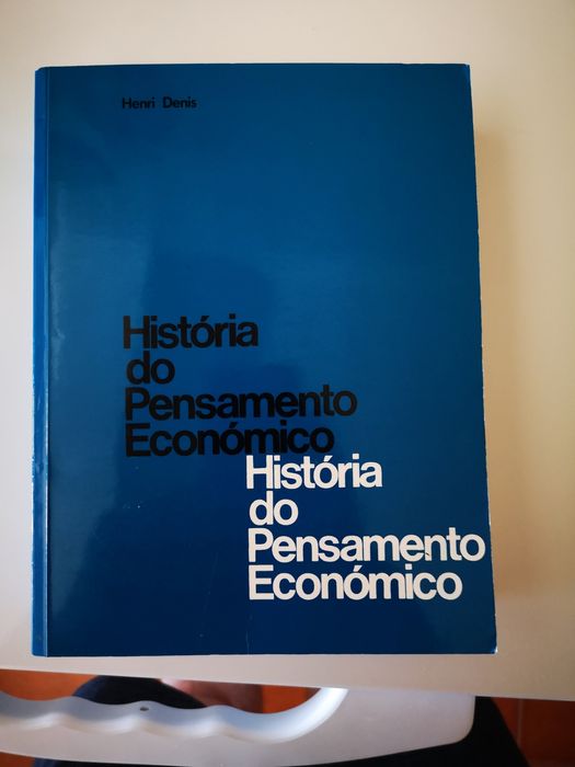 Historia do Pensamento Económico - Henri Denis