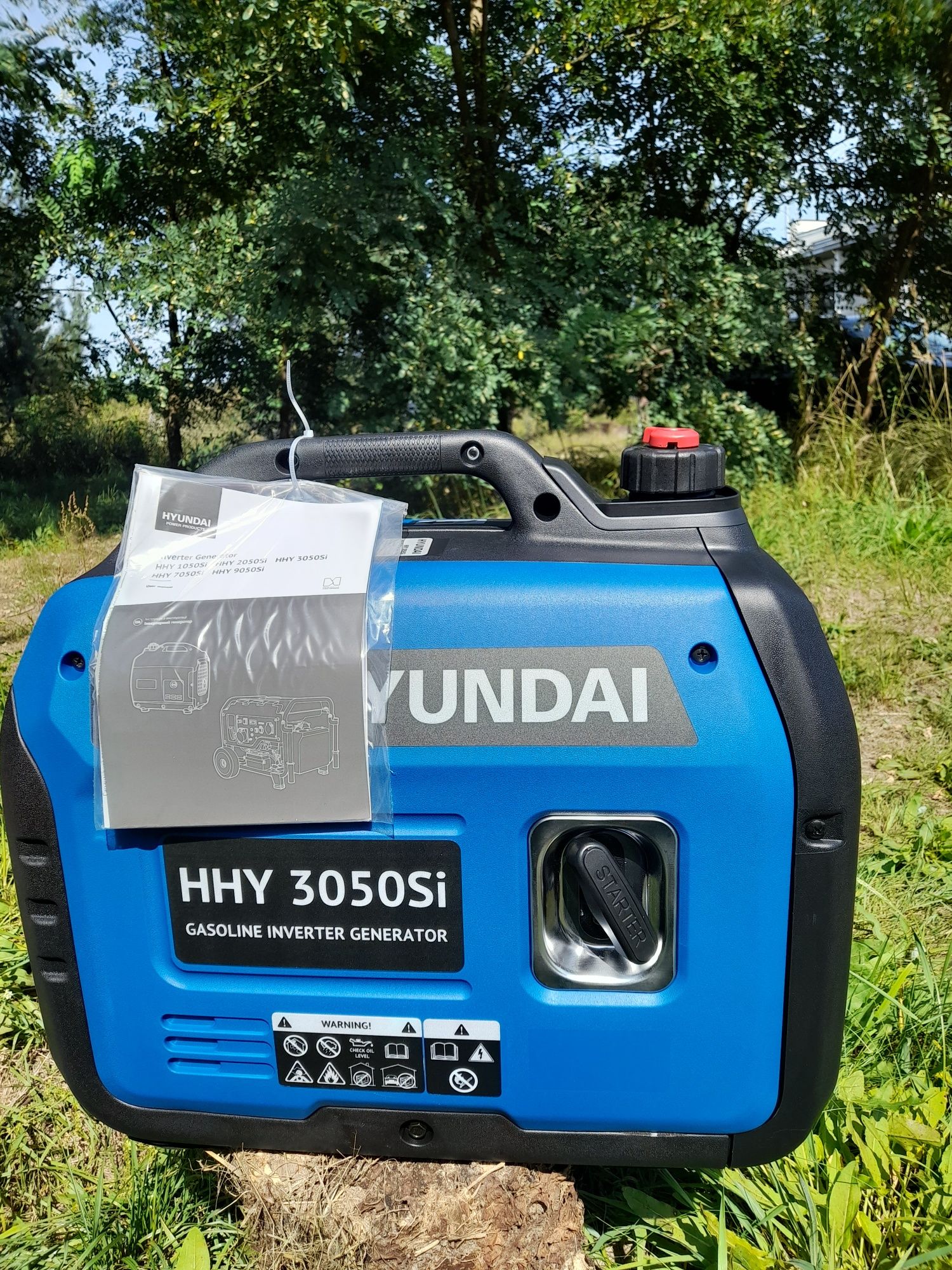 Інверторний генератор HYUNDAI HHY 3050Si 3,2кВт ручнийстарт.Акція!