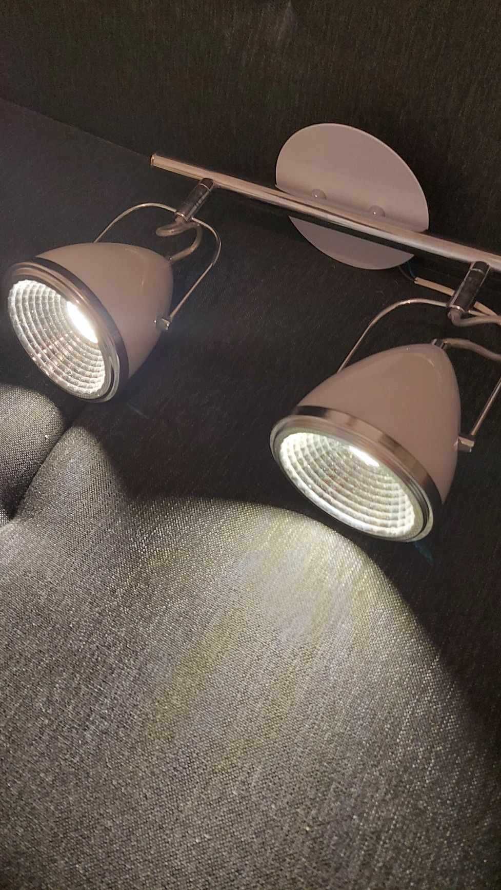 Lampa 2 punktowa SPOT LIGHT OLIVER Listwa LED 2x5 W Biała