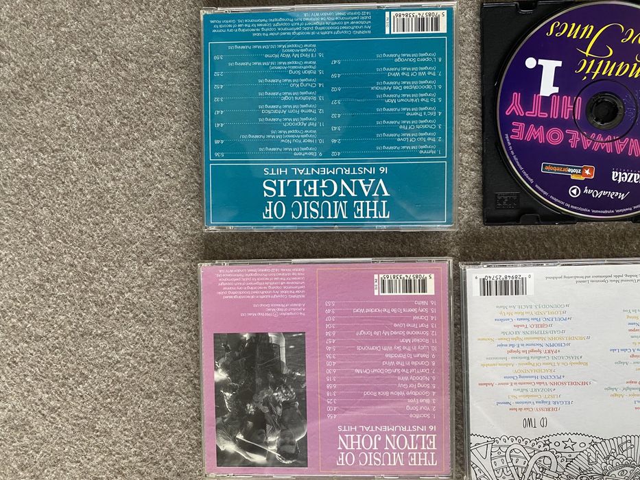 Płyty CD zestaw płyt