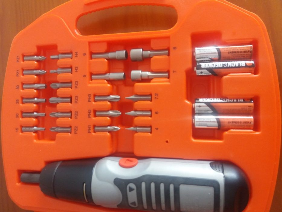 Black & Decker - chave de fenda – modelo A7071 – pouco uso