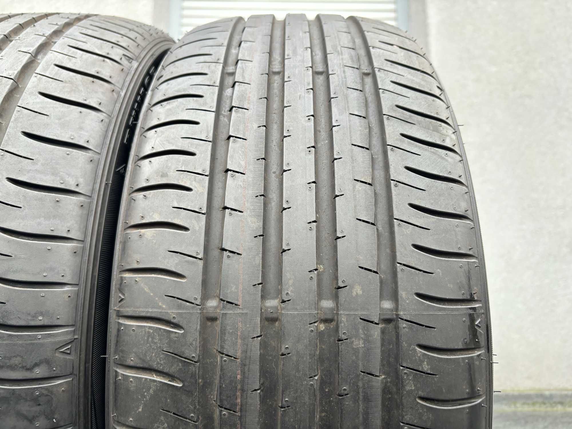 2szt letnie 225/45R18 Dunlop 6,5mm 100% bieżnika 2022r L6042 gwarancja