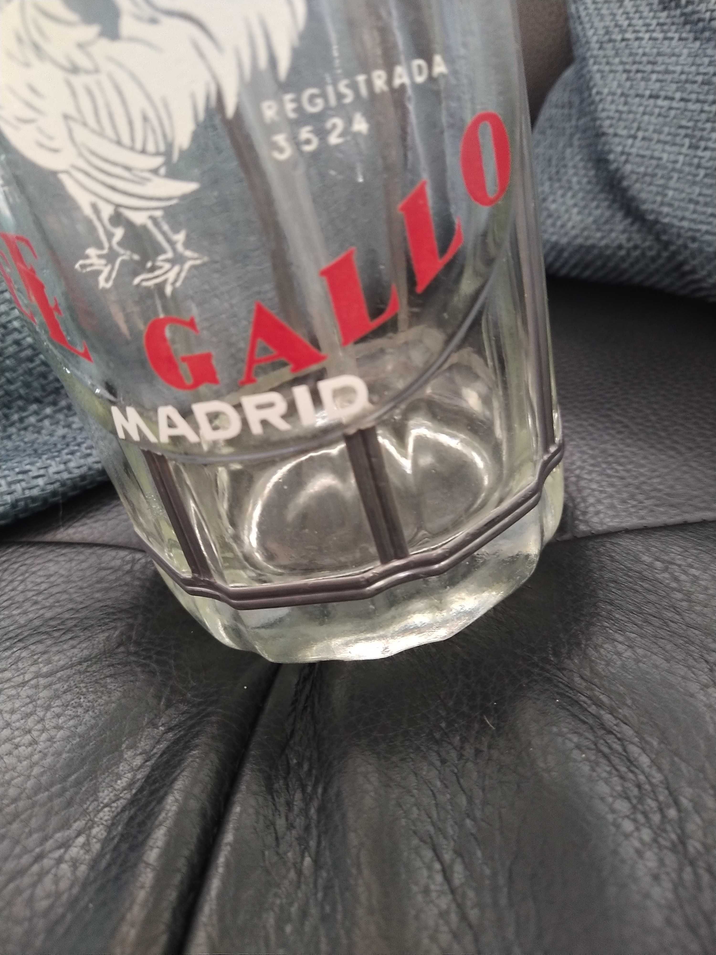 Antiga garrafa, sifão, "El Gallo", anos 50/60