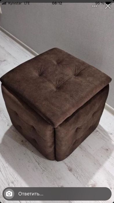 Пуф трансформер 5 в 1 сучасний подарунок та елемент для