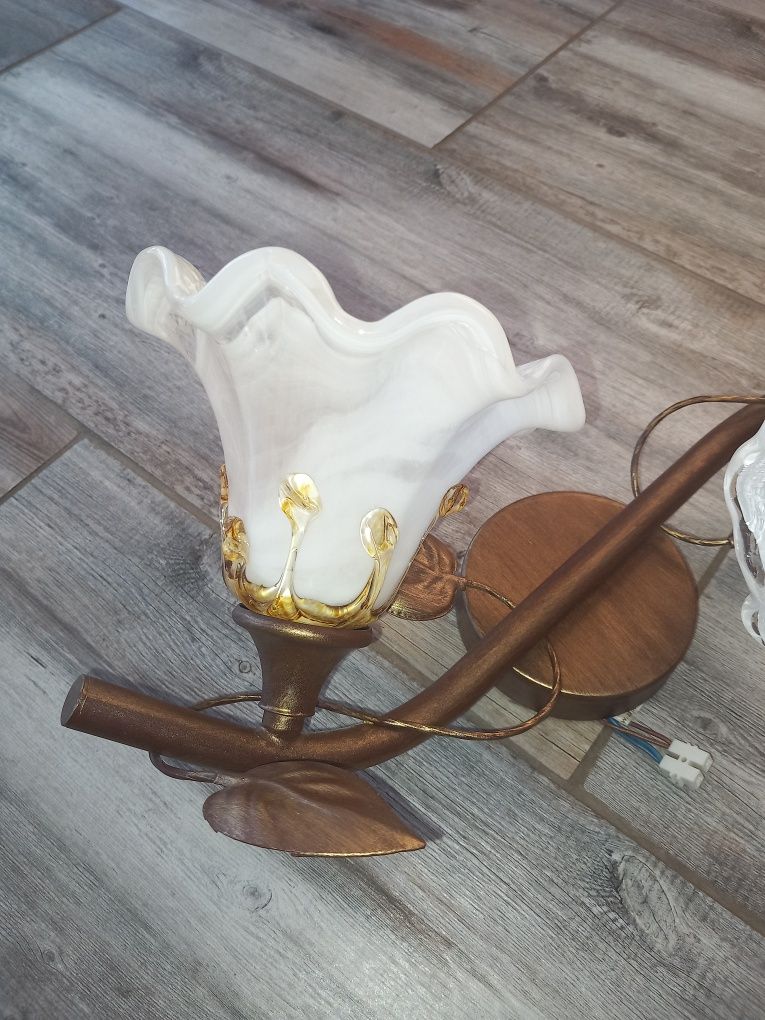 Lampa sufitowa na 2 żarówki