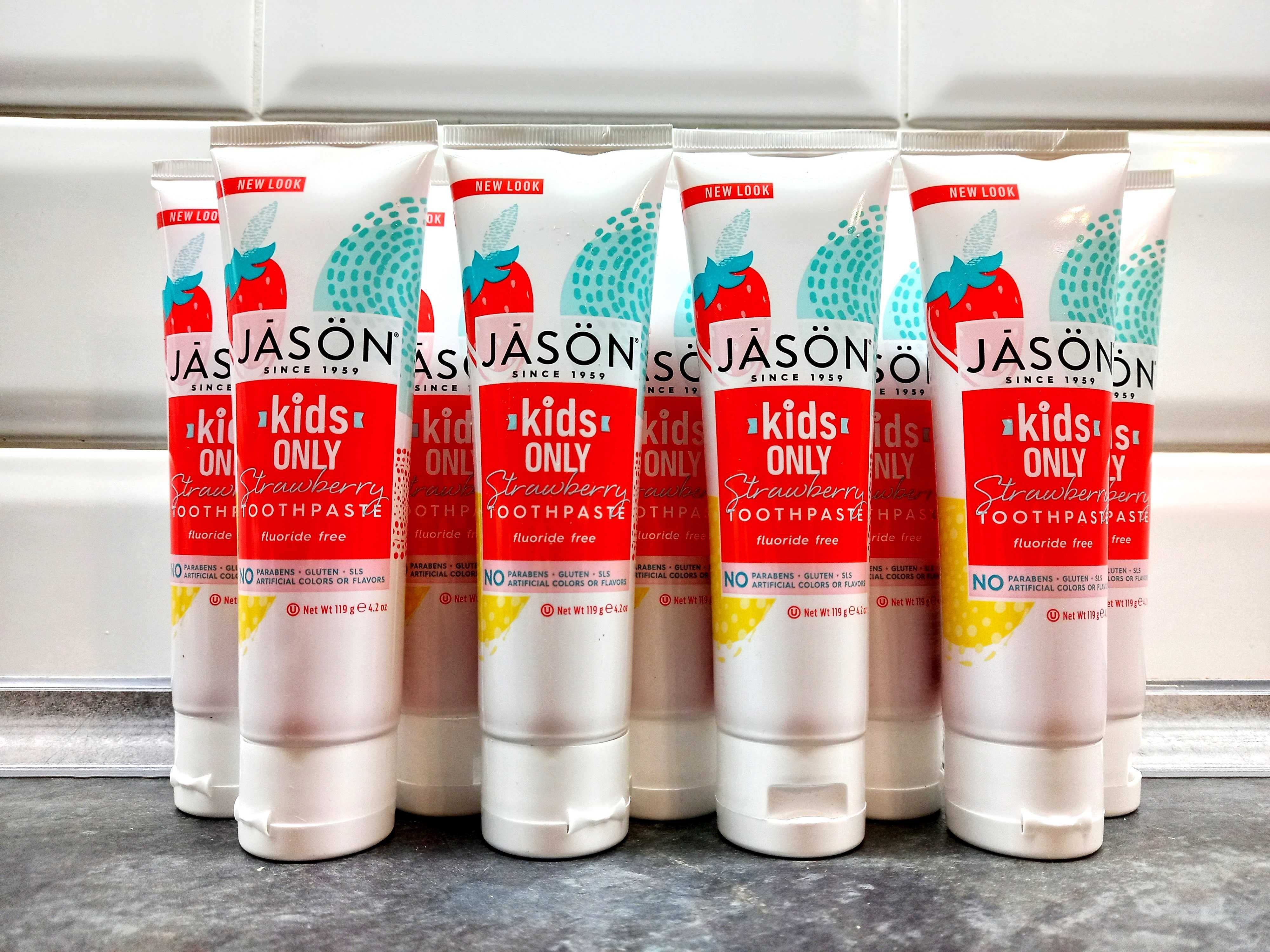 -50% Jason Natural, Kids Toothpaste (119г), зубная паста для детей