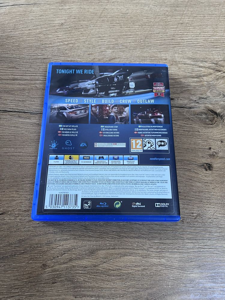 Need for Speed (2015) – PS4