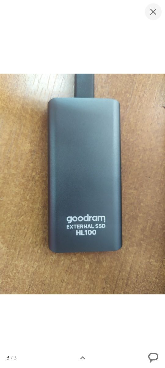 SSD диск Goodram HL100 500GB USB Type-C TLC