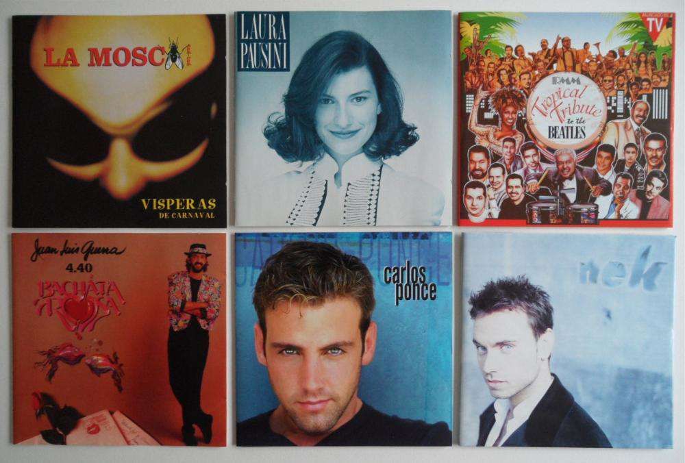 CD's Musica Pop / Latina (individualmente ou o lote)