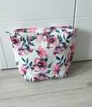 O Bag Standard, organizer w różowe kwiaty do torebki