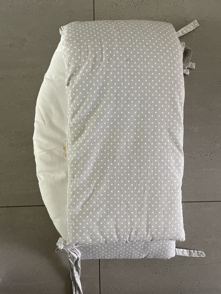 Łóżeczko Ikea 120x60 zlozone bez srub wraz z ochraniaczem