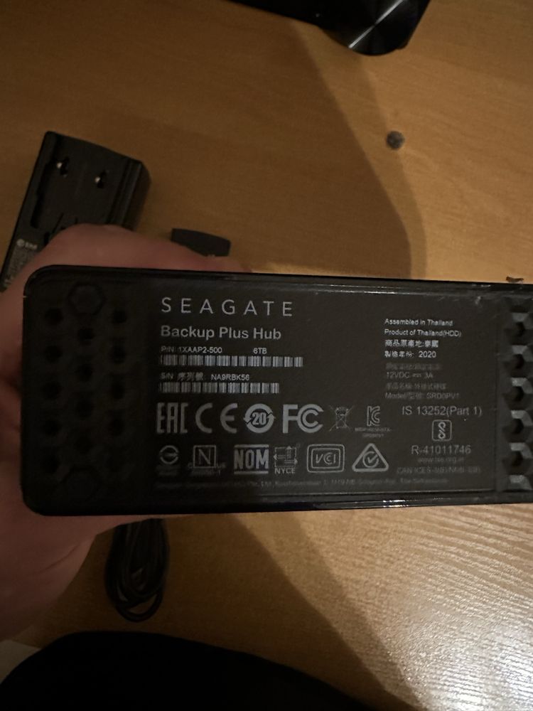 Dysk HDD zewnętrzny seagate 6TB Folie stan idealny