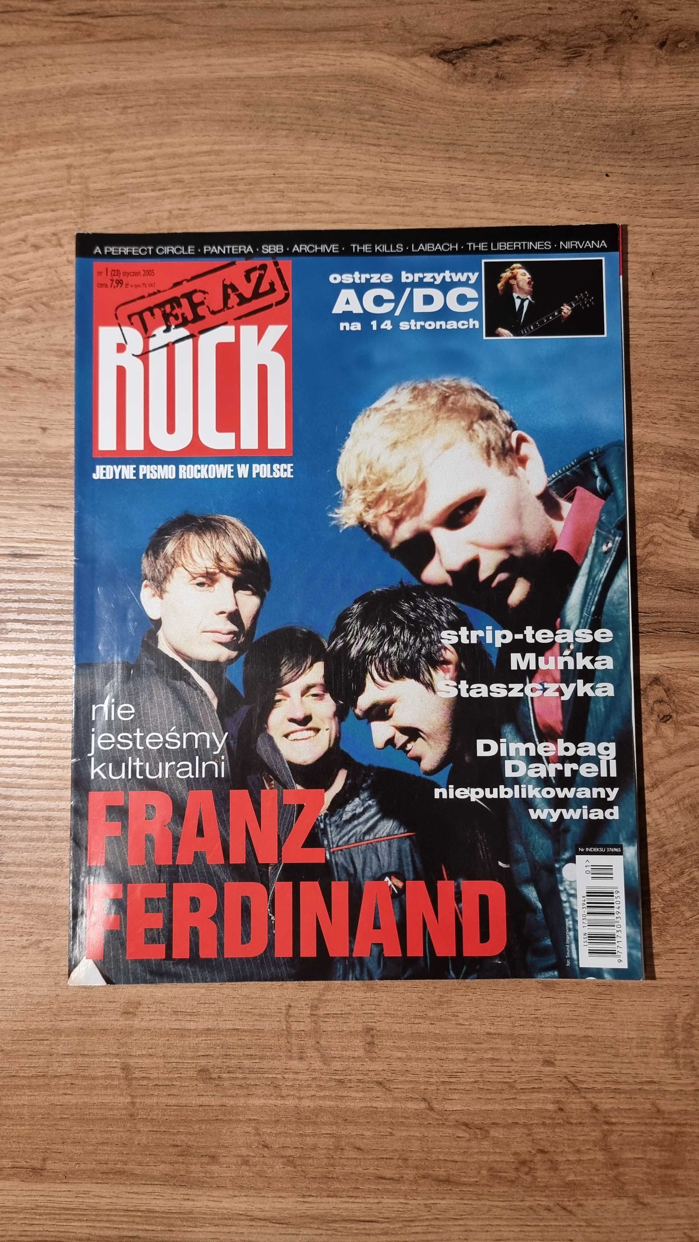 Teraz Rock 1/2005 - Franz Ferdinand, AC/DC, A Perfect Circle