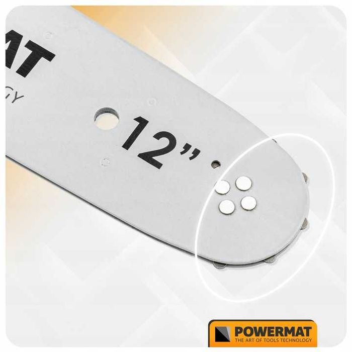 Prowadnica do piły 30cm 12" + 2xłańcuch 3/8" akumulatorowej spalinowej