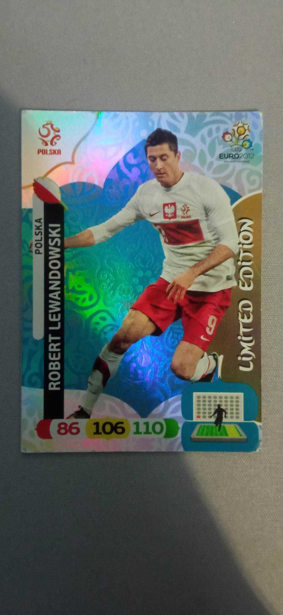 Robert Lewandowski LIMITED EDITION UEFA Euro 2012 PANINI XL