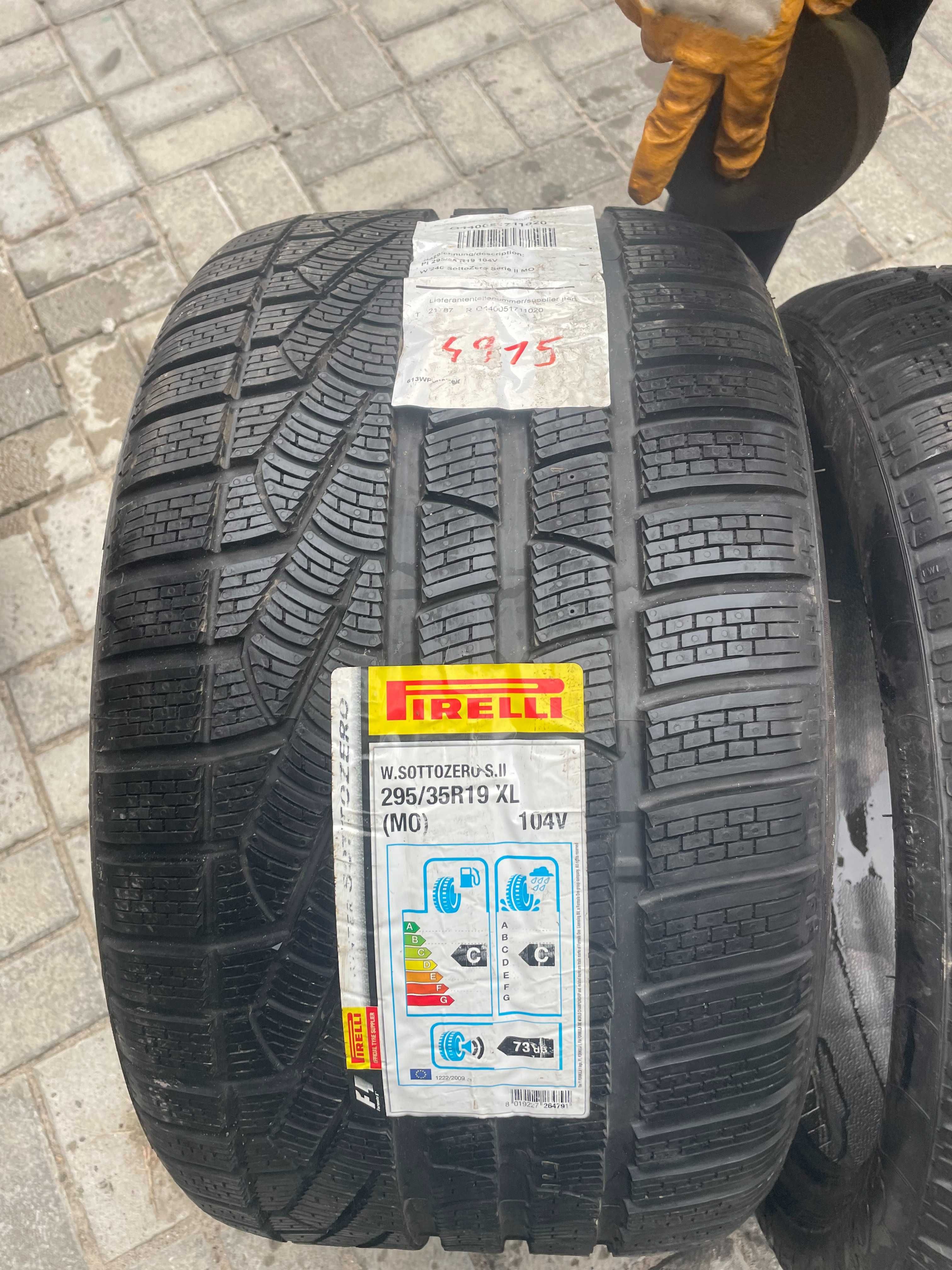 295/35R19  104V PIRELLI Sottozero Winter 240 Seria 2 арт1872
