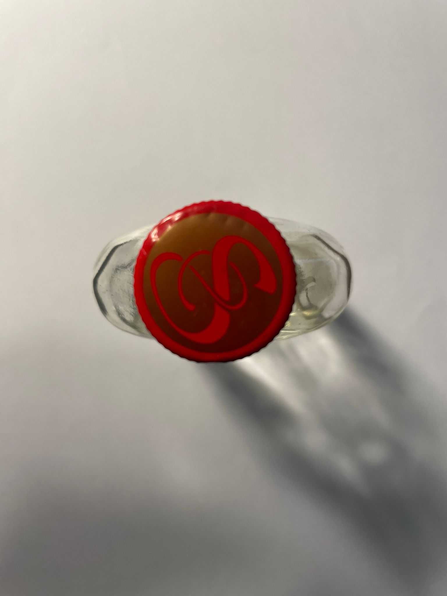 Garrafa de vidro transparente 200 ml
