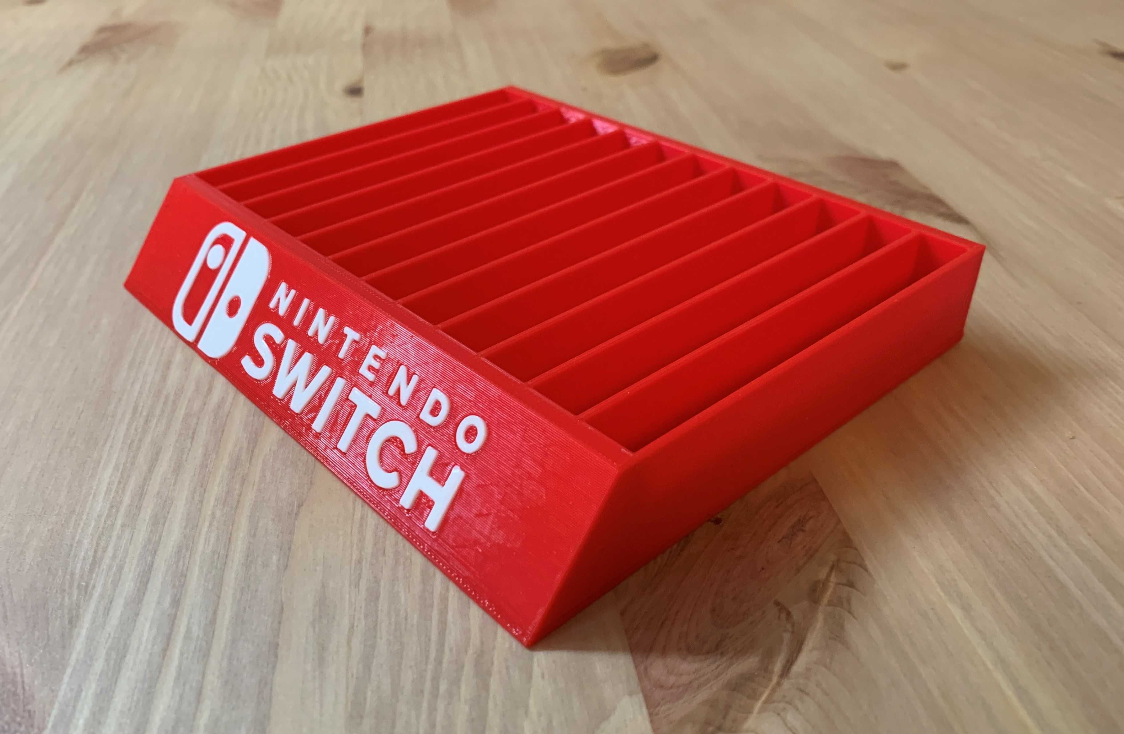 Stojak podstawka na gry Nintendo Switch (czerwona)