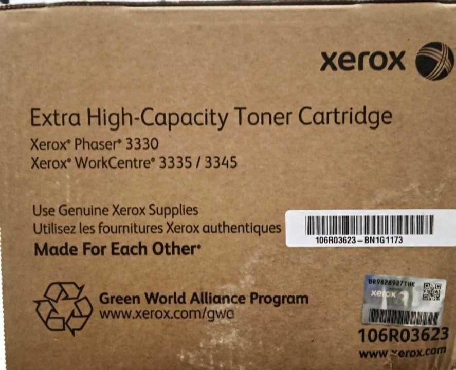 Картридж Xerox 106R03623 для принтера WC3335, WC3345, Phaser 3330