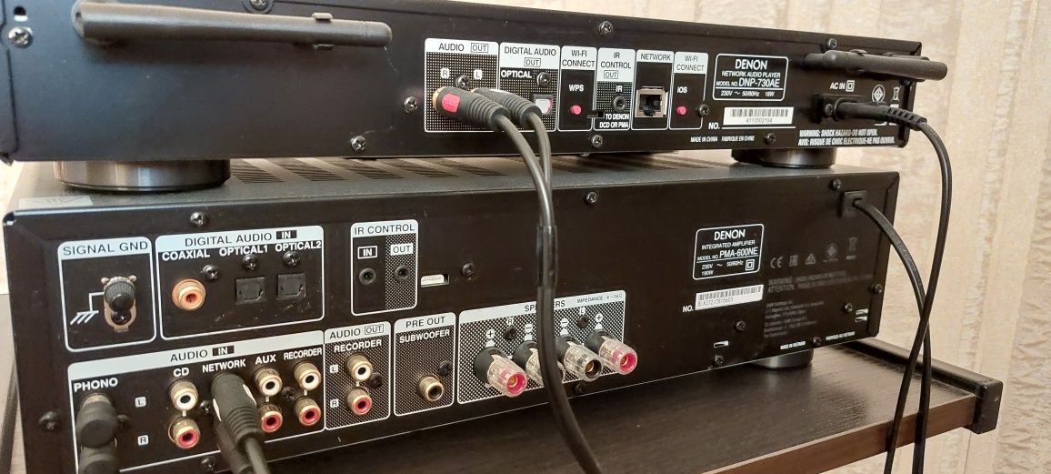 Zestaw Denon wzmacniacz PMA 600 + DNP 730