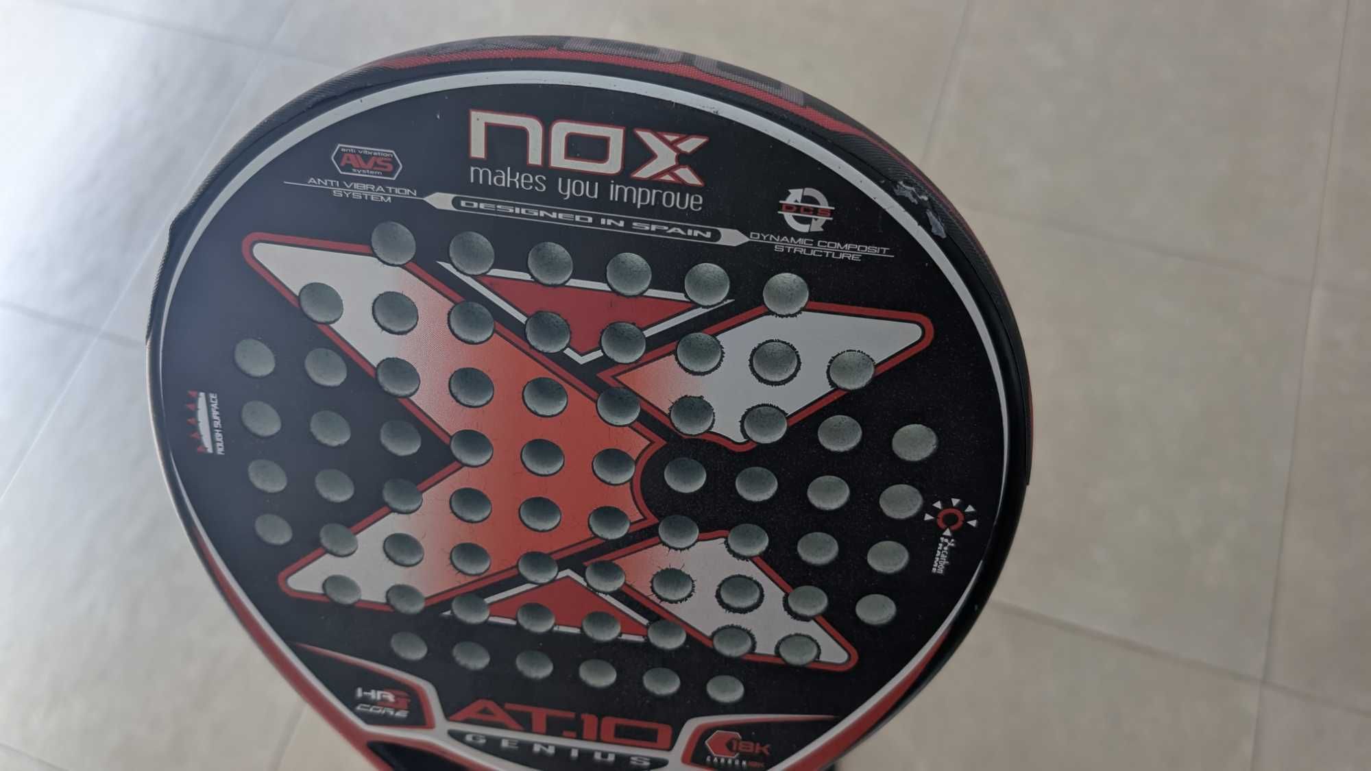 Raquete Padel NOX AT10 Genius 18K