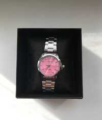 Жіночий годинник/часы chenxi з рожевим циферблатом