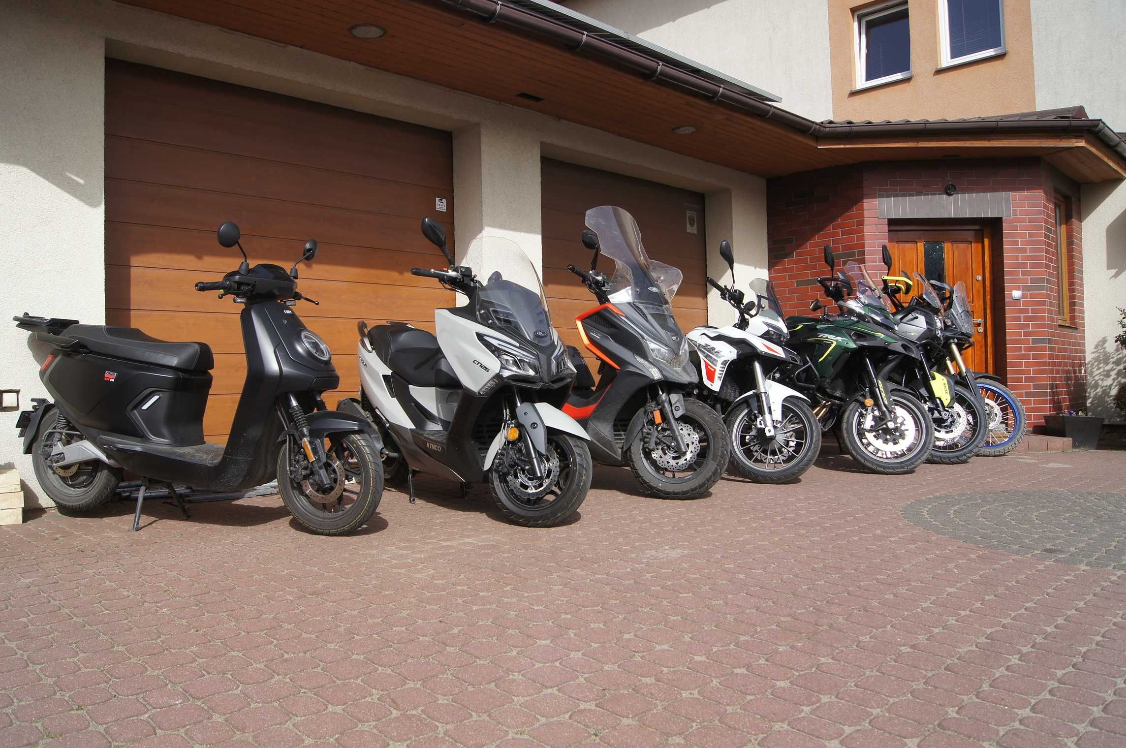 Wypożyczalnia motocykli skuterów Yamaha Benelli Kymco CFmoto NIU