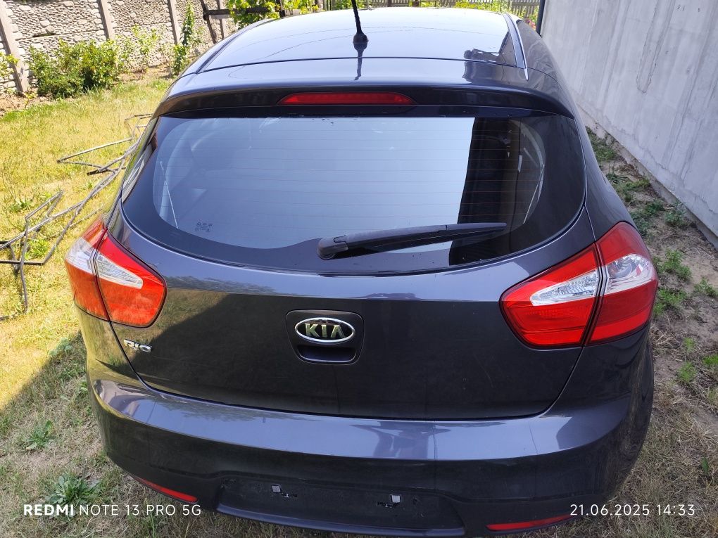 Kia Rio 2012 r. BENZYNA 1.2.  3 drzwiowe