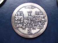 Stare monety Mieszko II Seria Królewska PTAiN 70 mm