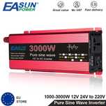 Inversor 3000w onda pura 12v ou 24v EAsun