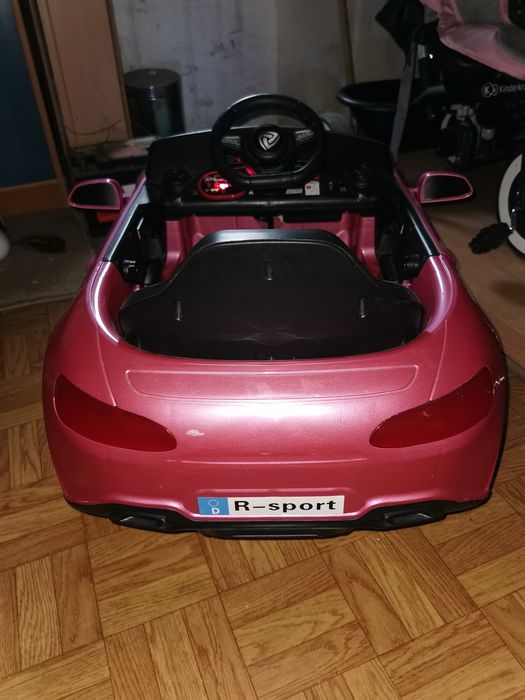 Auto na akumulator Cabrio  Muzyka Światła Pilot 2.4G