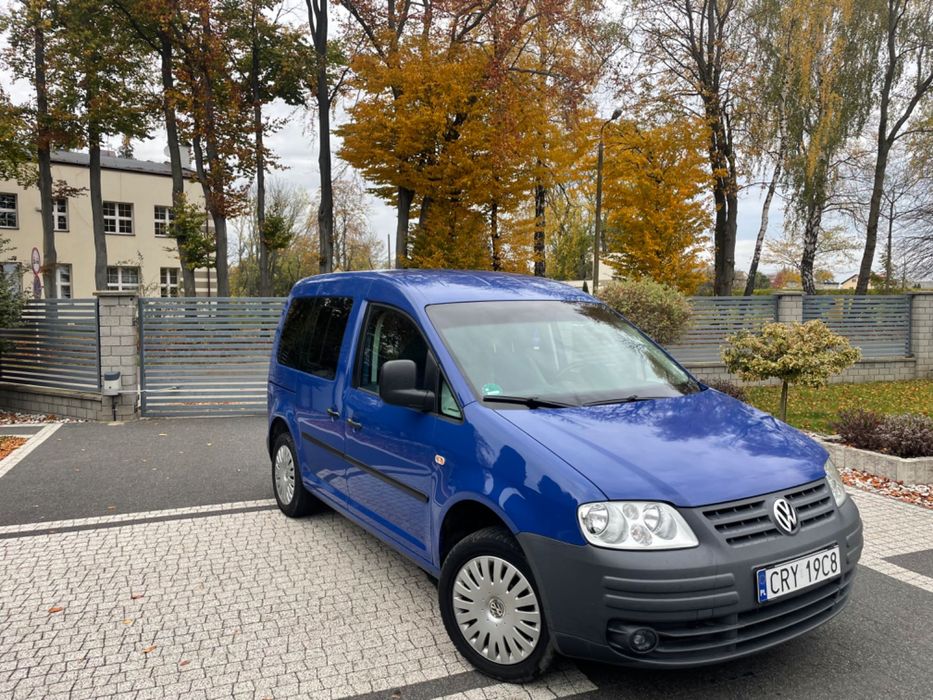 VW Caddy 1.9 TDI Klimatyzacja Osobowy Super Stan