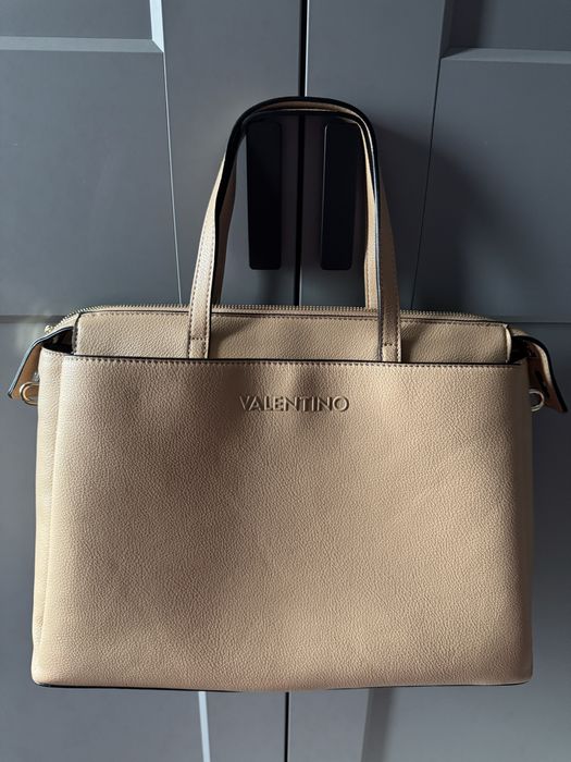 Cudowna torebka Valentino! Okazja! Beż! Tanio! Piekna i praktyczna!